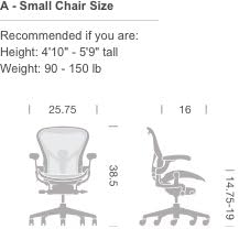Upgrade pick: Herman Miller Aeron (Size A) (B01N4N08OS)